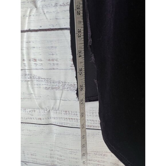 Max Studio Dress Size S Purple Sleeveless Midi Velvet Dress Whimsigoth Fairy - Picture 10 of 13